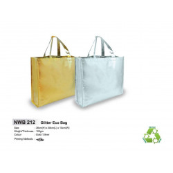 NWB 212 Glitter Eco Bag